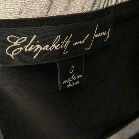 Elizabeth and James Selena Black Mesh Dress - Picture 8 of 8